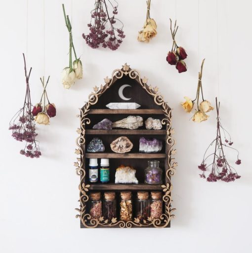 Crescent Moon Botanical Apothecary Shelf coppermoonbouti 1