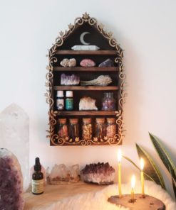 Crescent Moon Botanical Apothecary Shelf coppermoonbouti