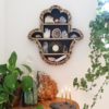 Hamsa Hand Crystal Shelf coppermoonboutique