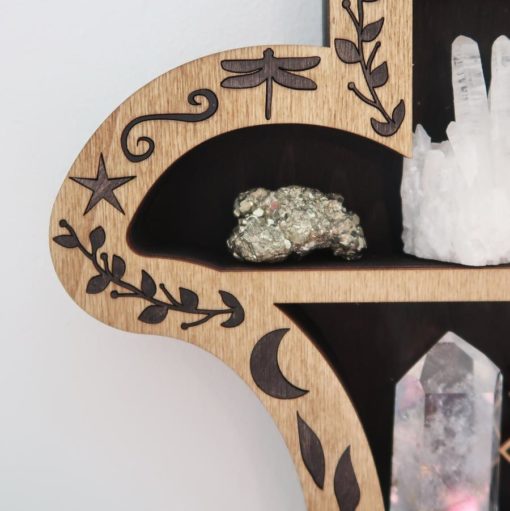 Hamsa Hand Crystal Shelf coppermoonboutique 5