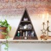 Moon Phase Engraved Triangle Shelf 1