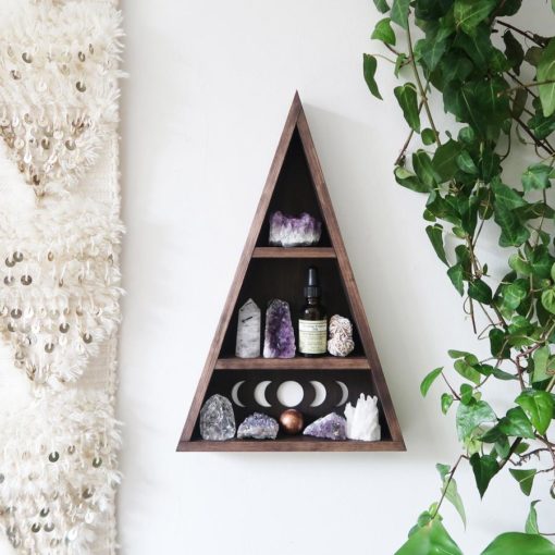 Triangle Moon Phase Shelf