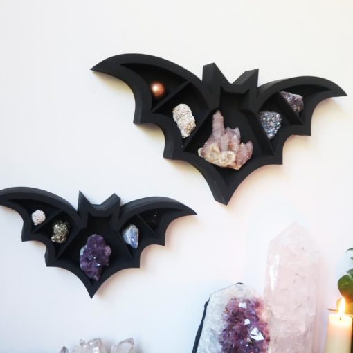 Bat Crystal Shelf coppermoonboutique