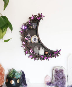 Botanical Mirror Shelf Choose your colour copper 1