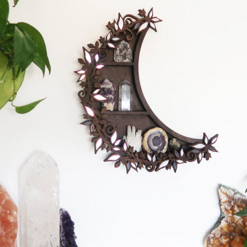 Botanical Mirror Shelf Choose your colour copper 3