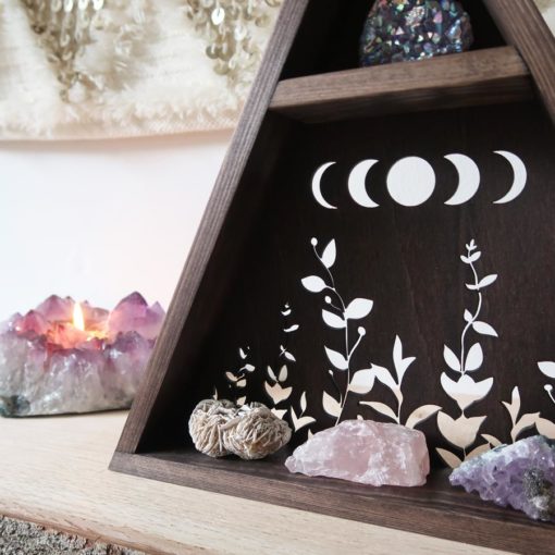 Botanical Moon Crystal Shelf 2