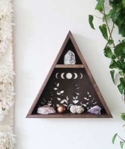 Botanical Moon Crystal Shelf