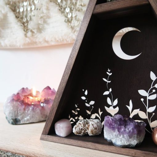 Botanical Moon Crystal Shelf 3