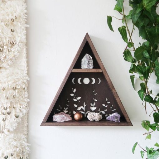 Botanical Moon Crystal Shelf