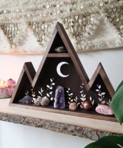 Botanical Moon Mountain Crystal Shelf 1