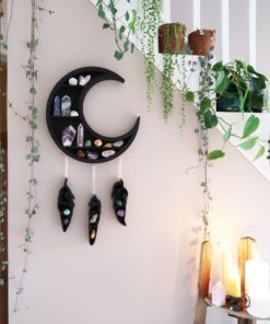 Dreamcatcher moon shelf coppermoonboutique 1
