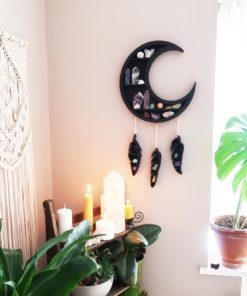 Dreamcatcher moon shelf coppermoonboutique