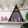 Flower Of Life Triangle Shelf