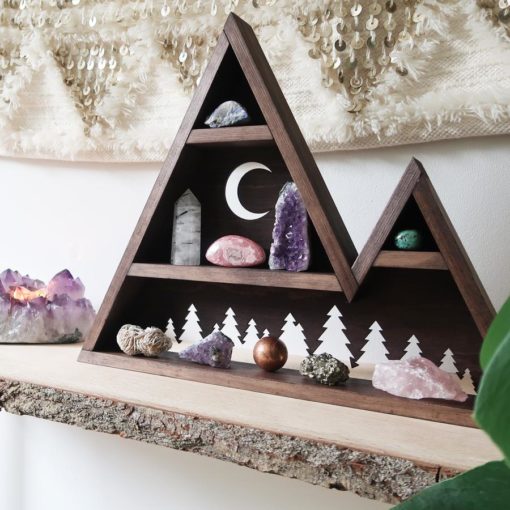 Forest and Moon Mountain shelf 1