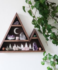 Forest and Moon Mountain shelf