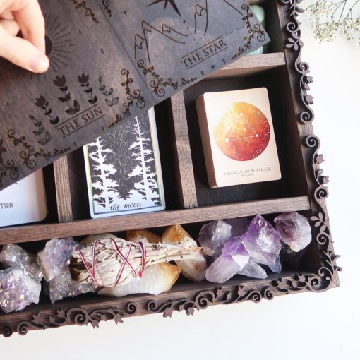 Major Arcana Tarot Crystal Storage Box co 2