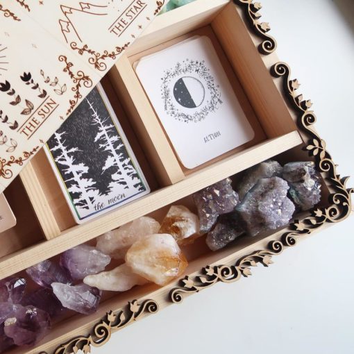 Major Arcana Tarot Crystal Storage Box co 3