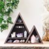 Moon Phase Triangle Mountain Shelf