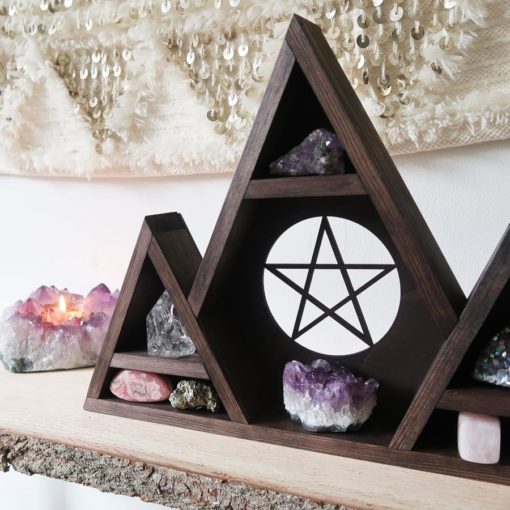Pentagram Mountain Crystal shelf