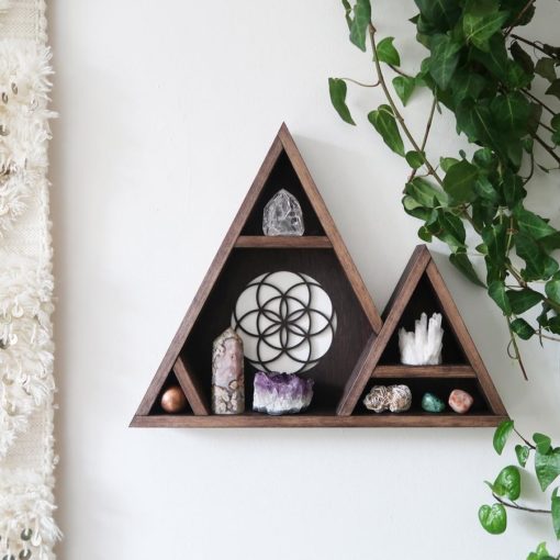 Seed Of Life crystal mountain shelf
