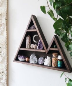 Triangle Moon Crystal Shelf 2